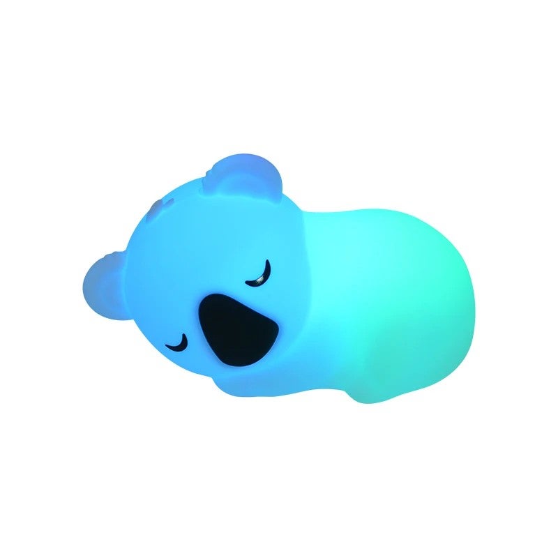 Bluejw Rechargeable Silicone Night Light - Cute Corporate Gifts & Promotional Night Lights for Business, Soft & Safe Kids Lamp - Image 1